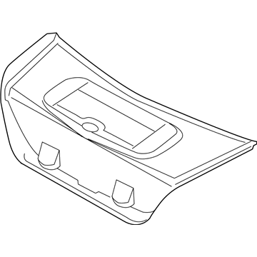 BMW 51497072071 Trim Panel, Trunk Lid