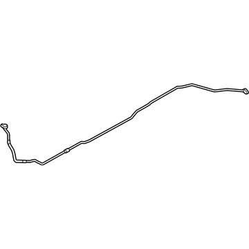 BMW 64539342892 Suction Line, Underfloor