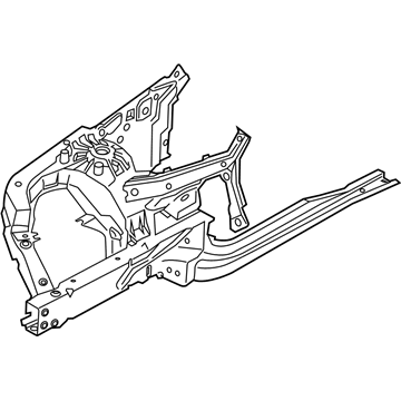 BMW 41007481003 Front Left Wheelhouse