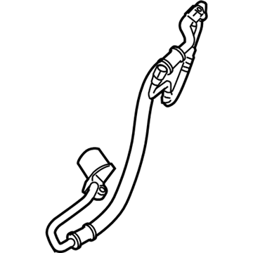 2006 BMW 325i A/C Hose - 64536927846