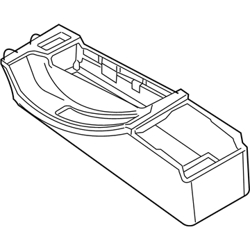 BMW 330xi Center Console Base - 51168248496