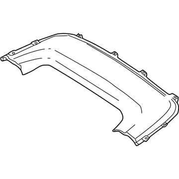 BMW 51178227299 Folding Top Compartment Lid