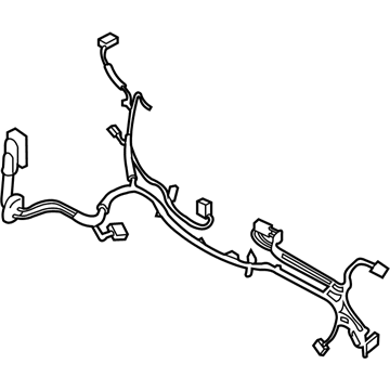 BMW 61129325959 Door Cable Harness, Driver'S Side