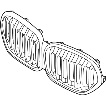 BMW 51138493451 GRILL FRONT