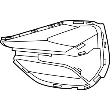 BMW 51118497246 CLOSED GRID, RIGHT