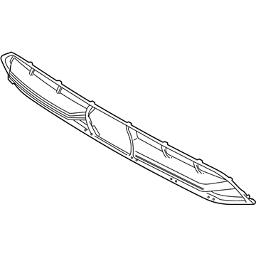 BMW 51117399900 Grille, Air Inlet, Middle