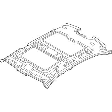 BMW 51447409591 Headlining Panoramic Roof