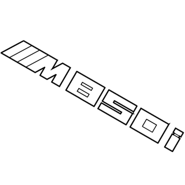 BMW 51148079112 LABEL