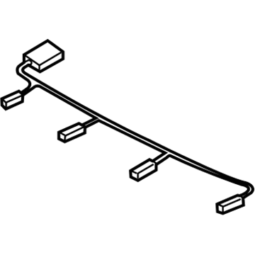 BMW 61126928362 Set Of Cables, Front Bumper