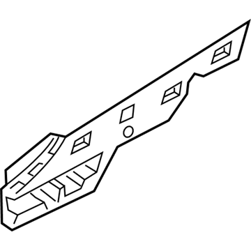 BMW 51777429060 SUPPORT, SILL, REAR RIGHT