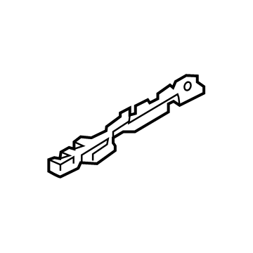 BMW 51777429054 Support, Sill, Right