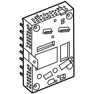 65122622869 BMW Top-Hifi System Amplifier Illustration 1 of 1