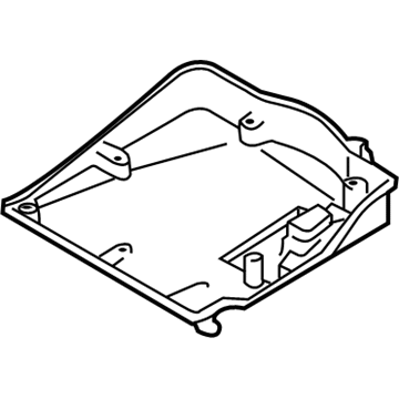 BMW 64116913403 Cover Blower