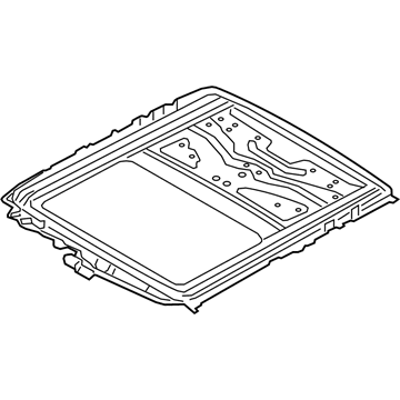 BMW 54107458888 Sliding Roof Frame