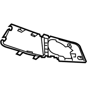 BMW 51117891397 Support, Fog Lamp Left