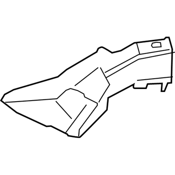 BMW 51748054416 Air Duct, Brake, Right