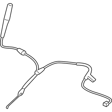 2011 BMW X6 ABS Sensor - 34356789503