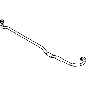 2010 BMW X6 M Coolant Reservoir Hose - 17127576378