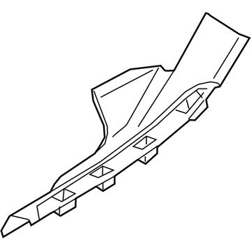 BMW 51477419696 Cover Strip, Entrance, Rear, Inner Right