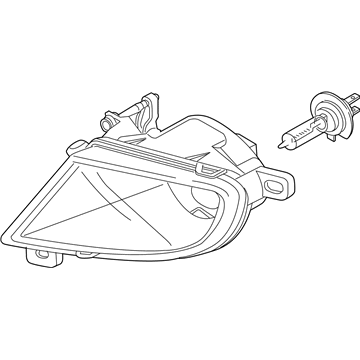 BMW 63177177711 Fog Lights, Left