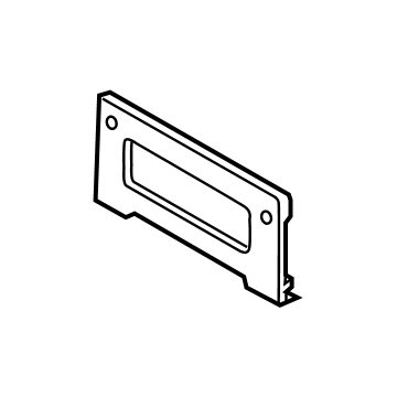 BMW 51118069366 Licence Plate Base