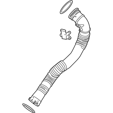 2016 BMW X5 Air Hose - 13718603096