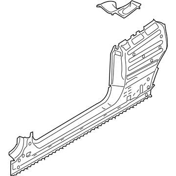 BMW 41217347012 Right Interior Side Frame