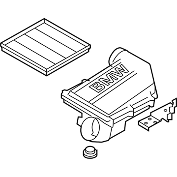 2008 BMW X6 Air Filter Box - 13717571345