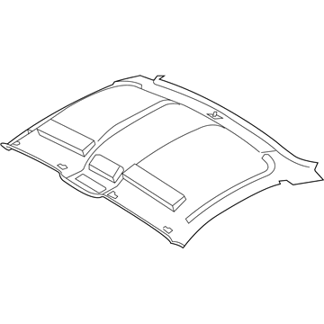 BMW 51443442002 Moulded Roof Lining