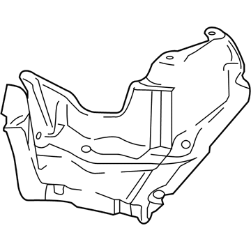 BMW 51757374763 UNDERBODY PANELLING, REAR LE