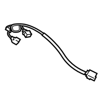 BMW 61129300860 Wiring Harness, Adapter