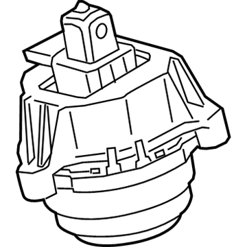 BMW Engine Mount - 22116860487