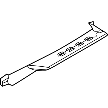 BMW 51477481918 TRIM, WAISTRAIL, LUGGAGE BAY