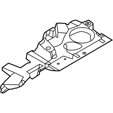 BMW 51477427590 MOUNT, WAIST RAIL, RIGHT