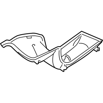 BMW 41007289050 Water Manifold, Right