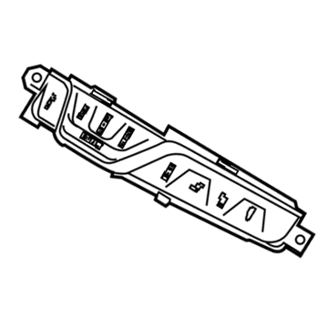 BMW 61316993933 Operating Unit, Centre Console