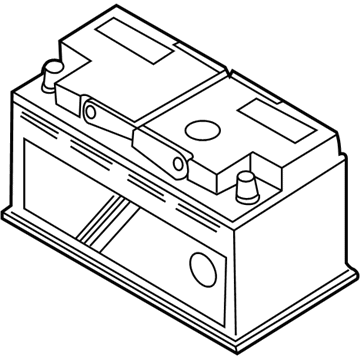 BMW 340i GT xDrive Batteries - 61216924023