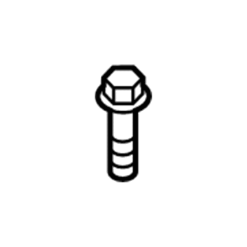 BMW 07119905067 Hexagon Screw With Flange