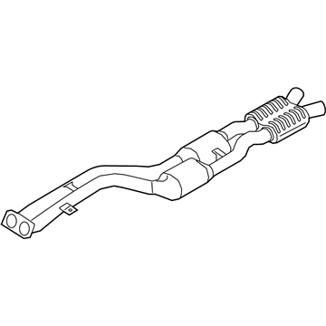 BMW X3 M Exhaust Pipe - 18308093528