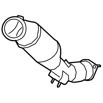 BMW X3 M Catalytic Converter - 18328053345