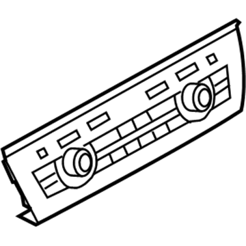 BMW 550i GT A/C Switch - 61319328420