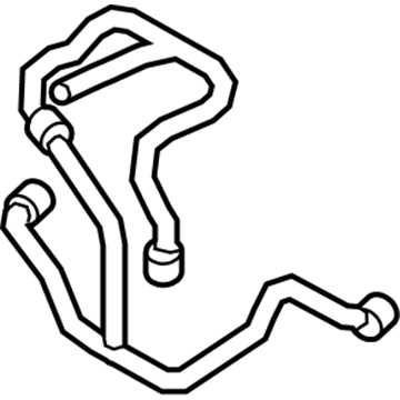 BMW 17127591235 Coolant Hose