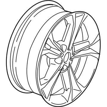 2019 BMW X4 Alloy Wheels - 36116876918