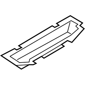 BMW 51479164448 Trim Panel, Luggage-Compartment. Recess, Front