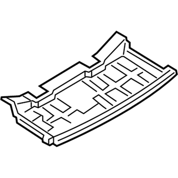 BMW 51477329281 Trim Panel, Luggage-Compartment. Recess, Rear