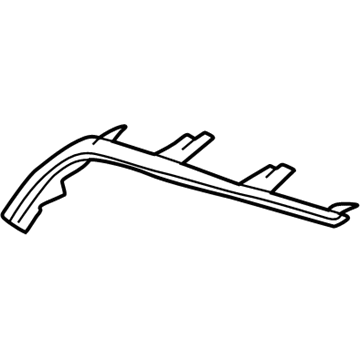 BMW 63128384488 Cover Strip, Right