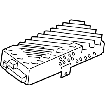 BMW 65129393185 Amplifier, Harman Kardon