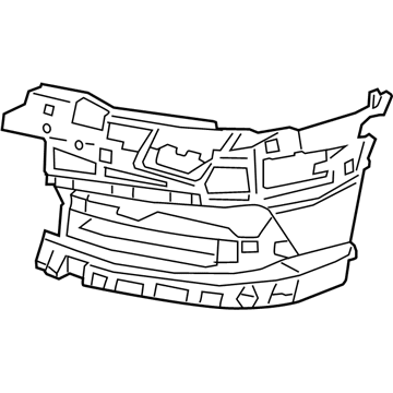 BMW 51118065319 Mount, Bumper Left