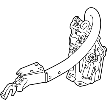 BMW 54377401031 Rear-End Kinematics, Left