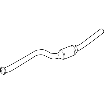 2009 BMW Z4 Exhaust Pipe - 18307599484